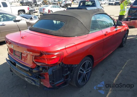 2020 BMW 230I xDrive z USA, uszkodzony, nr VIN WBA2K1C00L7D71773